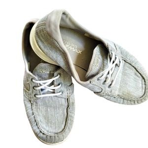 Skechers On The Go Goga Max Gray Sneakers Women's Size 6.5
